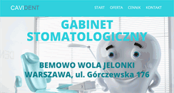 Desktop Screenshot of cavident.pl
